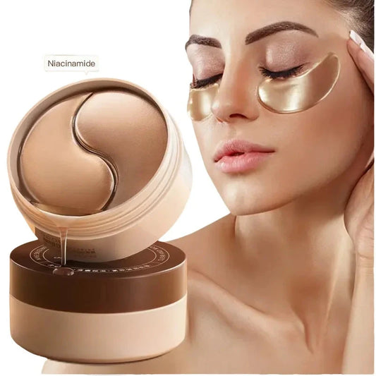 Caffeine & Niacinamide Eye Masks – 60 Pack Firming Eye Patches