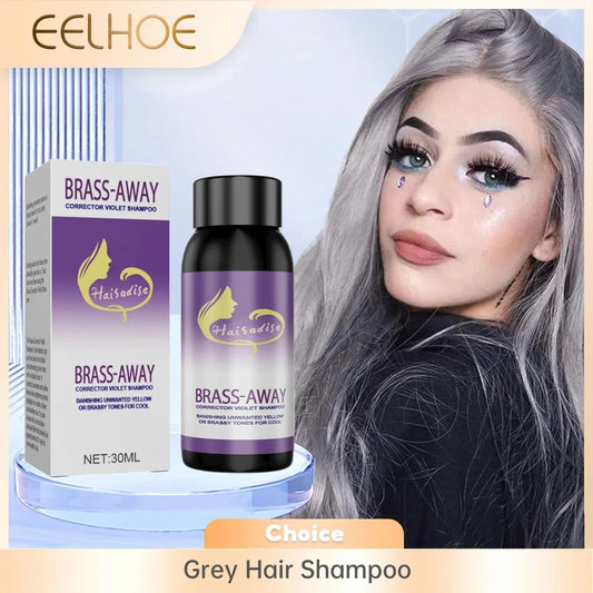 Purple Toning Shampoo – Anti-Brass Color Corrector, 30ml