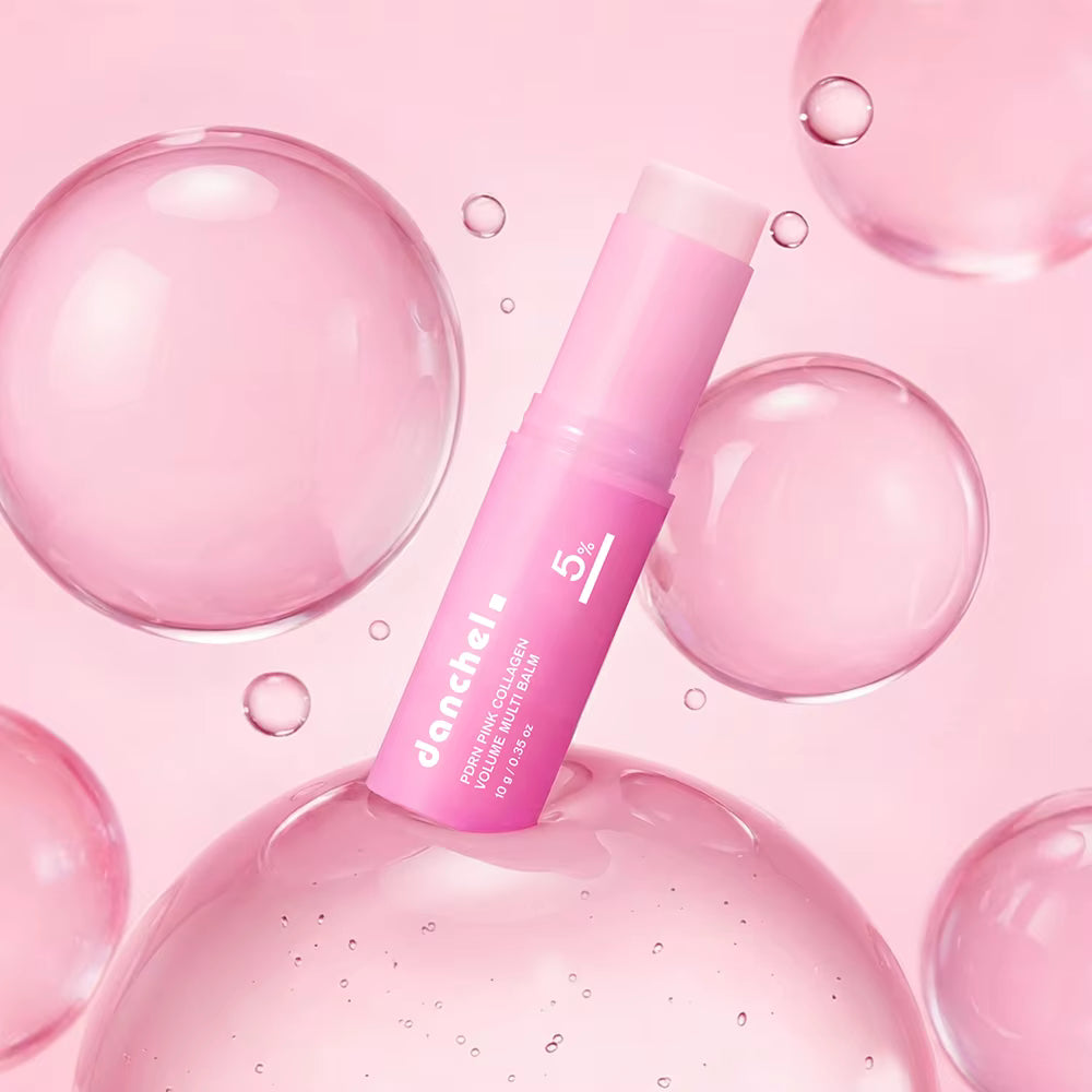 PDRN Pink Collagen Peptide Balm Stick – Plumping & Brightening Multi-Balm